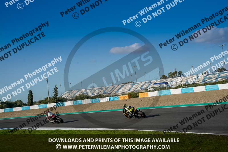 25 to 27th november 2017;Jerez;event digital images;motorbikes;no limits;peter wileman photography;trackday;trackday digital images